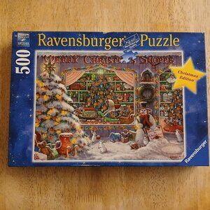 Ravensburger The Christmas Shop Jigsaw Puzzle, 500 Pieces